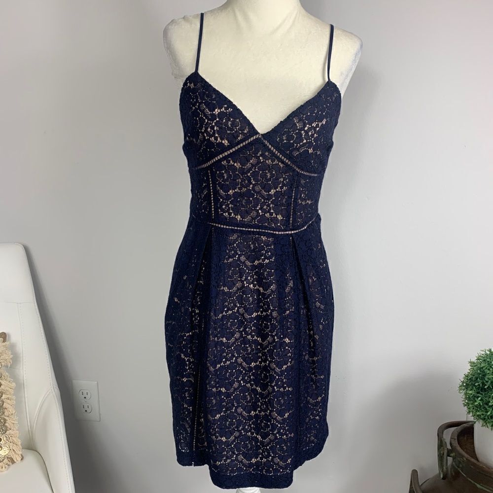 Joie lace mini dress sleeveless